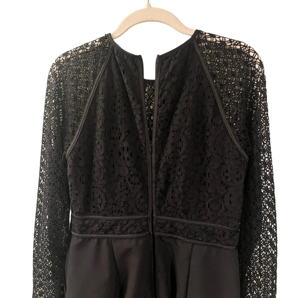 ASOS Black Lace Jumpsuit - Picture 10 of 12